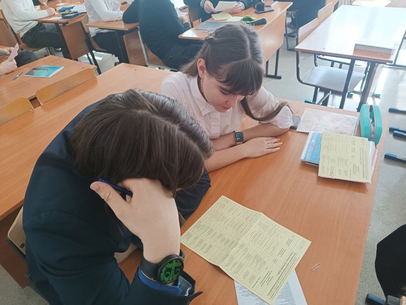 Встреча с будущими профессионалами.